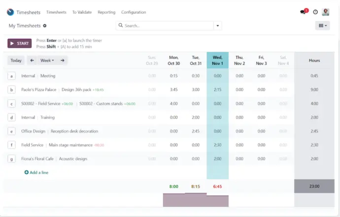 Supervisa la asistencia de tu equipo en tiempo real Registro de entrada y salida de empleados en Odoo